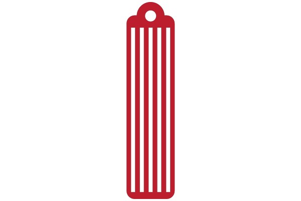 A Red and Silver Canister with a Handle