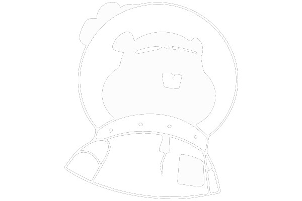Space-Adventuring Sandy Cheeks in SVG Art