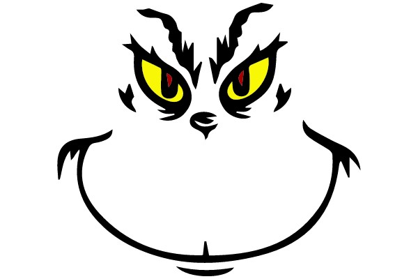 The Grinch's Fierce Gaze