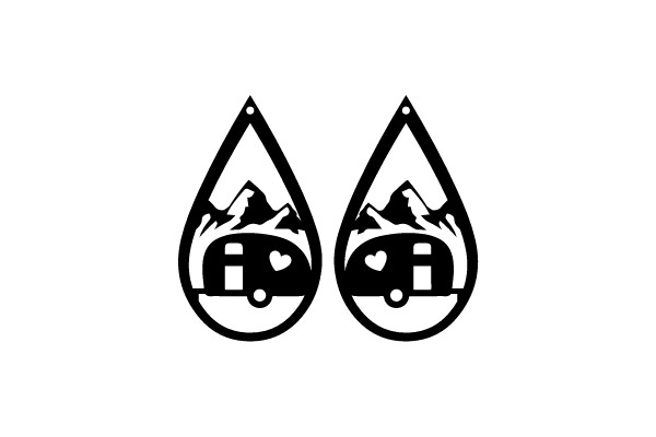 Tear Drop Camper Decals