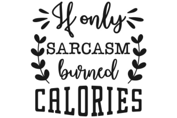 Humorously Honest: Only Sarcastic Burned Calories