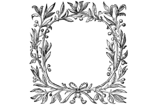 Elegant Floral Frame