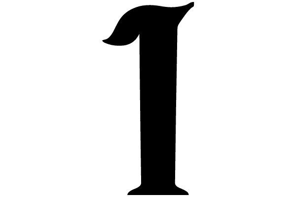 Simplified Black Number One