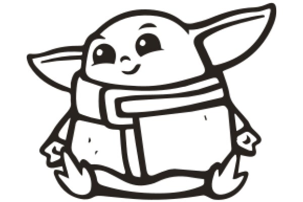 Adorable Ewok-Inspired Character: A Friendly and Cute Illustration