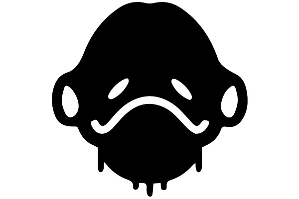 Silhouette of an Anguished Face