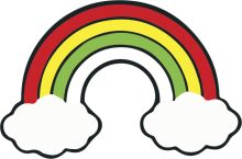 Vibrant Rainbow Clouds: A Symbol of Hope and Joy