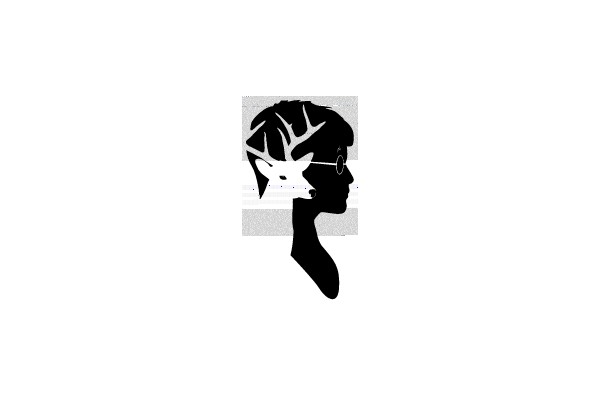 Deer on a Head