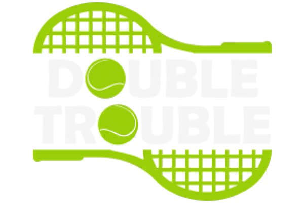Double Trouble: A Visual Puzzle of Tennis and Words