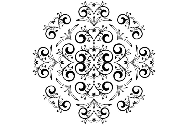 Elegant Vintage Ornament Design