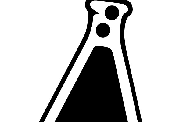 Scientific Flask with Liquid and Vapor