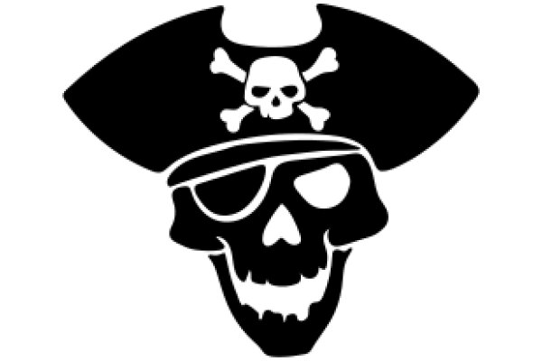 Pirate Skull and Crossbones Logo