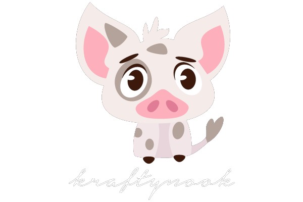 Adorable Piggly Whimsy: The Cute Chronicles of a Spot-Adorned Piglet