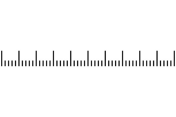 Pattern of Uniform Vertical Bars