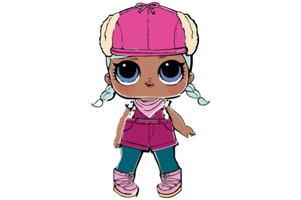 Stylish Avatar: A Fashionable Pixel Art Character