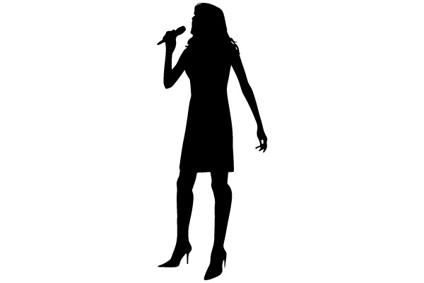 Vocal Performance Silhouette