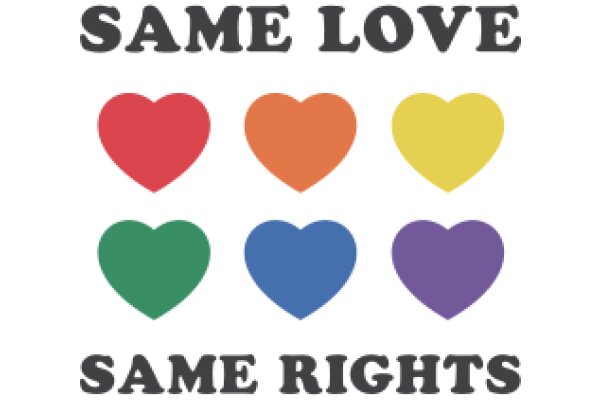 Same Love, Different Hearts: A Visual Representation of Unity and Diversity