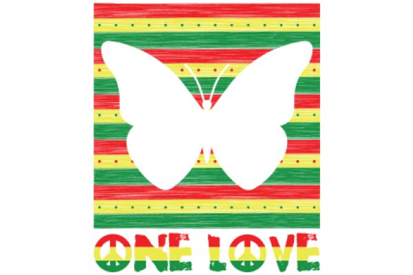 One Love: A Colorful Tribute to Peace and Harmony