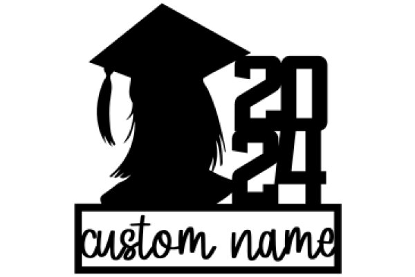 2024 Graduation Custom Name Logo