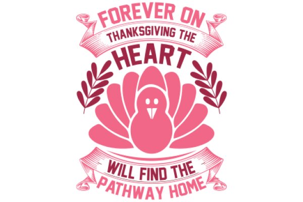 Forever on Thanksgiving's Path: A Pink-Hued Journey to the Heart of the Holiday