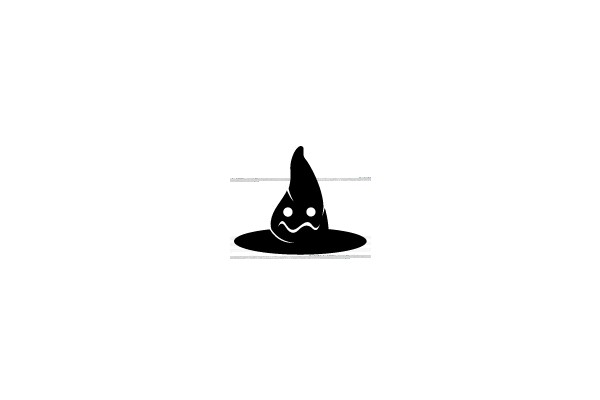Smiling Witch Hat Icon