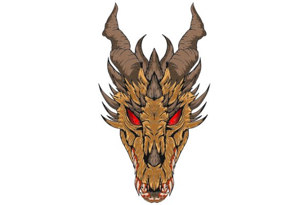 Fierce and Fantastical: A Dragon's Majestic Profile