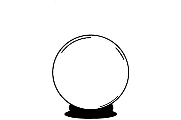 Snow Globe Outline