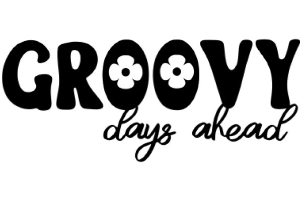 Groovy Days Ahead: A Playful and Stylish Logo for a Brand or Event