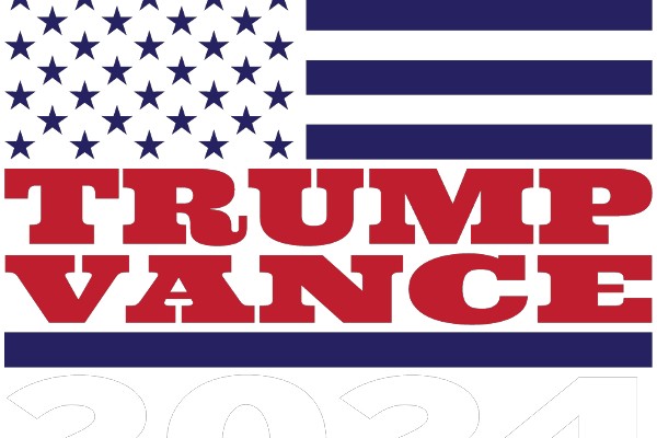 2024 Election Campaign Poster: Trump Vance for President
