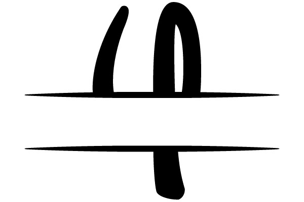 Abstract Black Lines