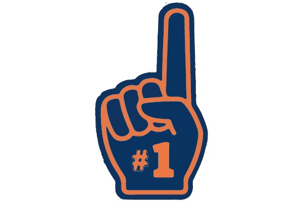 First Place Hand Sign
