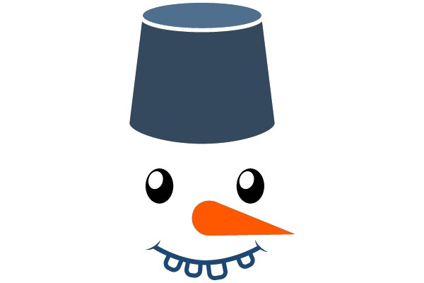 Winter Delight: A Cheerful Snowman's Tale