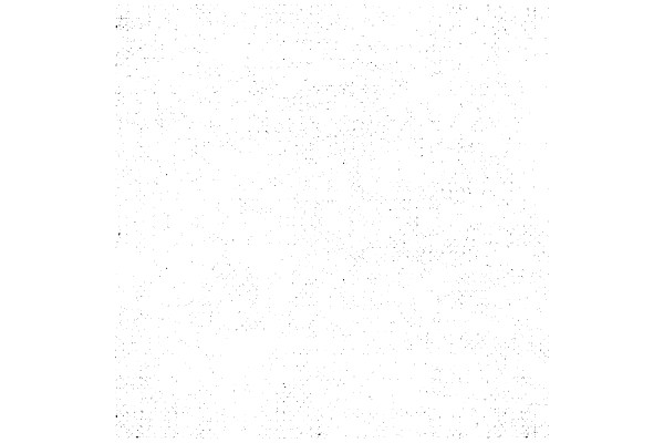 Abstract Black Dots on White Background