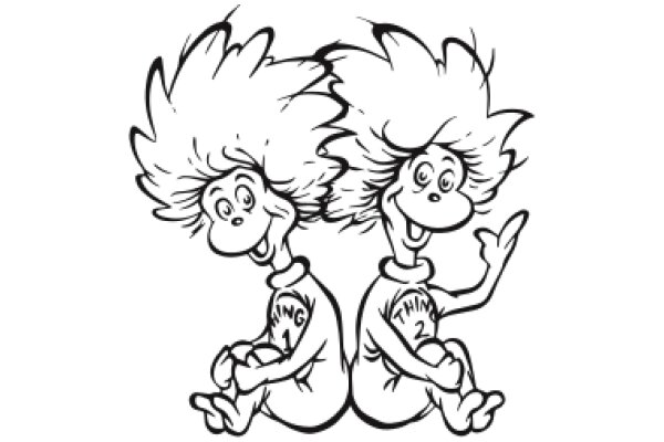 A Playful Pair: The Adventures of Thing 1 and Thing 2