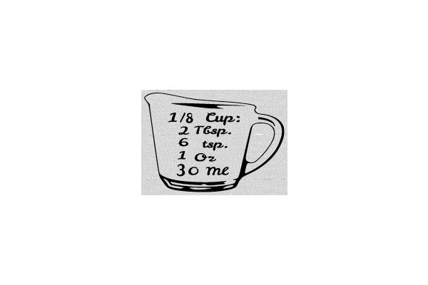 Measurement Guide on a Measuring Cup