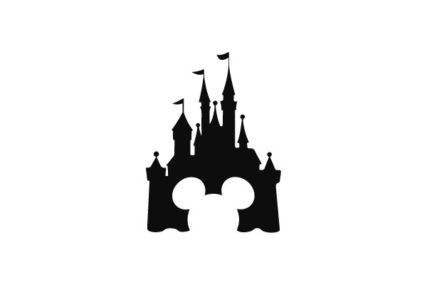 Disney Castle Silhouette