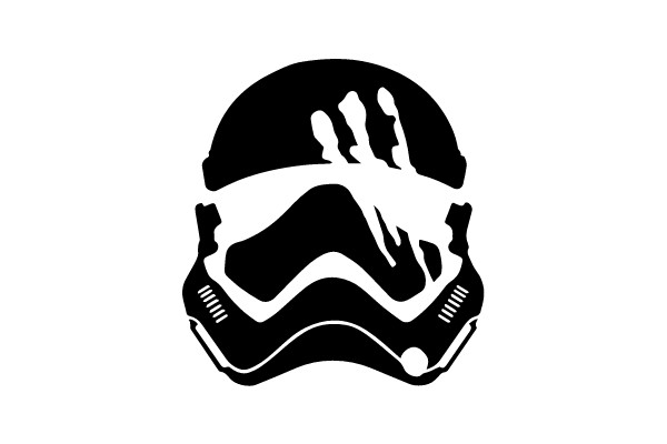 Stormtrooper Helmet Decal
