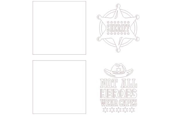A Sheriff's Badge and a Hero's Creed: A Symbol of Law Enforcement and Heroism