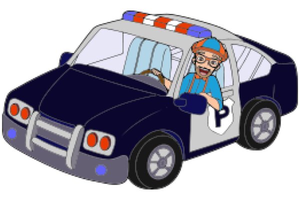 A Police Officer's Day: A Fun and Colorful Illustration