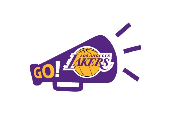Los Angeles Lakers Megaphone Logo