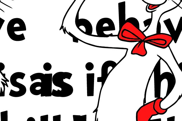 Cat in Hat Motivational Quote