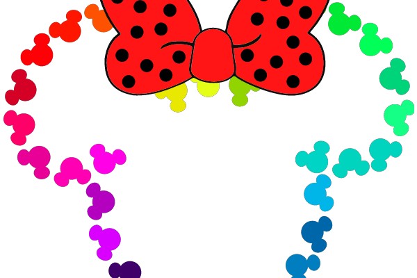 Vivid Colors and a Playful Butterfly: A Whimsical Artwork