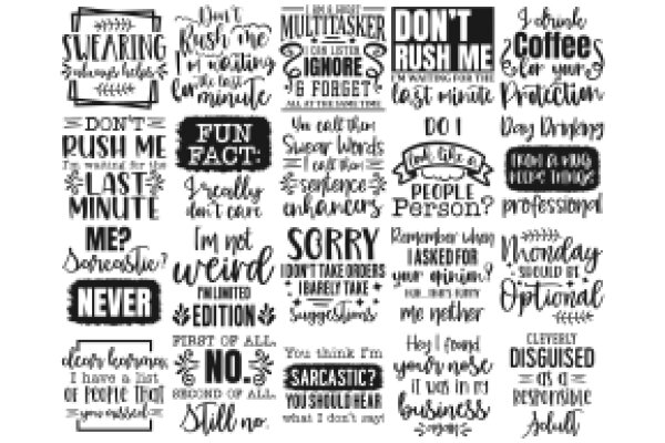 A Collection of Humorous Quotes and Sayings