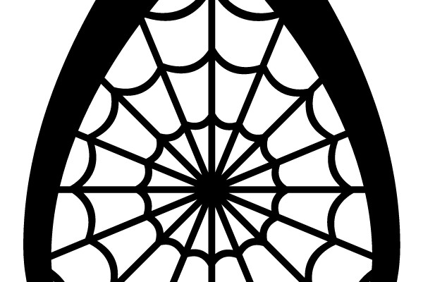 Webbed Teardrop Ornament
