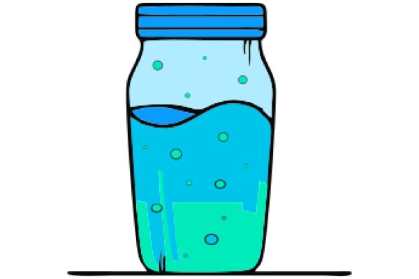 A Blue Jar of Bubbles