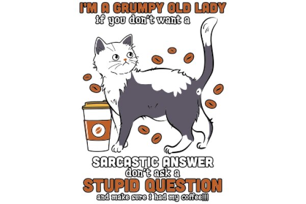 A Grumpy Old Lady's Guide to Sarcasm: Don't Ask a Stupid Question and Make Sure You Had Your Coffee!