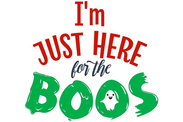 Boo Ghost Halloween Fun