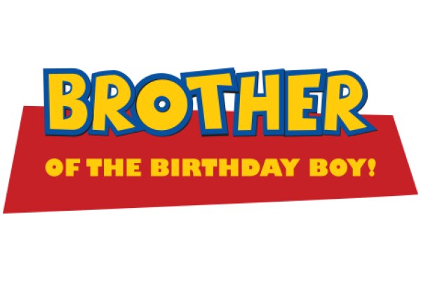 Brother of the Birthday Boy!