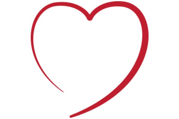 Simplistic Red Heart Logo