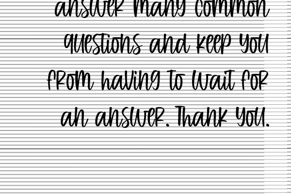 Please Read The PDF Included In The Files Before Contacting Me