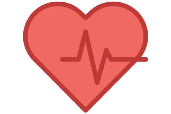 Digital Art: A Pixelated EKG Heart
